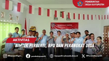 BIMTEK PERBEKEL, BPD DAN PERANGKAT DESA